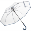Regenschirm mit transparentem Bezug