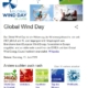 Screenshot für Regenschirme und Erläuterung Global Wind Day
